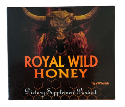 MIEL APHRODISIAQUE ROYAL WILD HONEY BULL FORMULE INTENSE 10 SACHETS