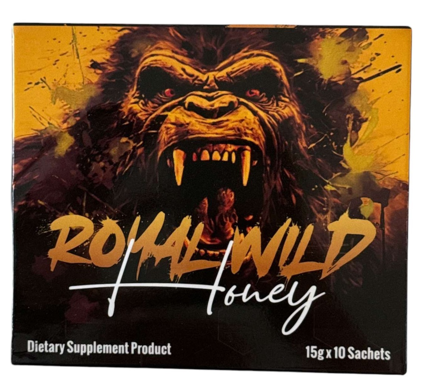 MIEL APHRODISIAQUE ROYAL WILD HONEY MONKEY FORMULE INTENSE 10 SACHETS